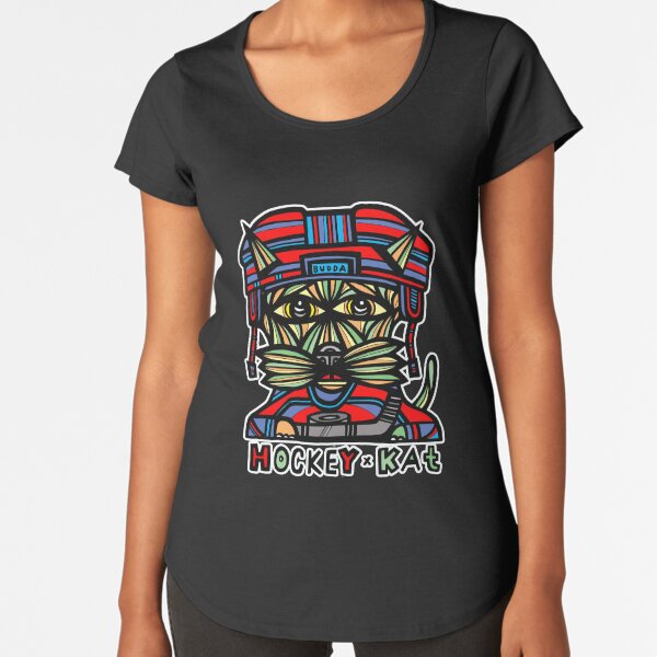 "Hockey Kat" Premium Scoop T-Shirt