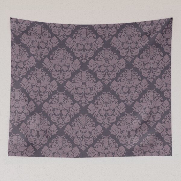 Item preview, Covid Damask - Wine, Light on Dark designed and sold by Jasrese.