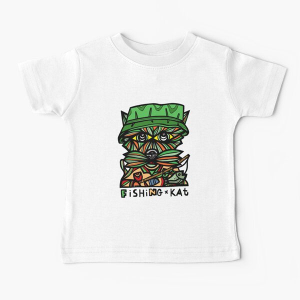 "Fishing Kat" Baby T-Shirt