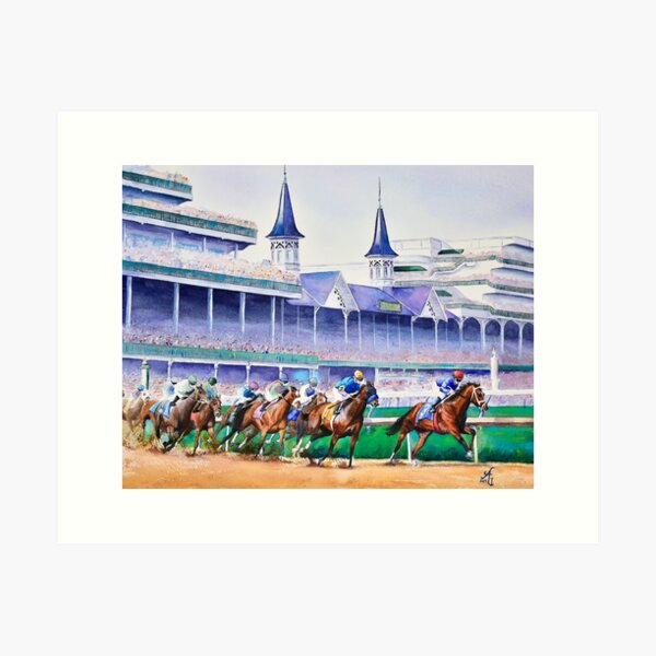 Item preview, Churchill Downs Race Track designed and sold by Maddie OMalley.