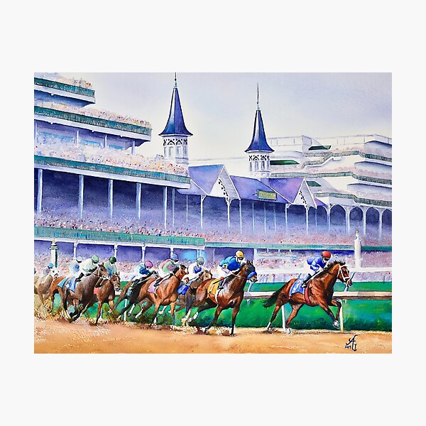 Item preview, Churchill Downs Race Track designed and sold by Maddie OMalley.
