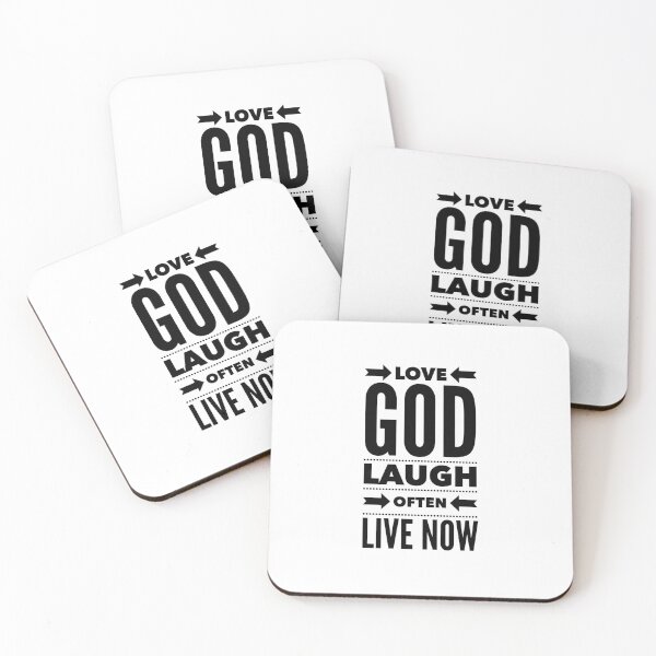 Item preview, Love God Laugh Often Live Now Style 1 designed and sold by justie1977.