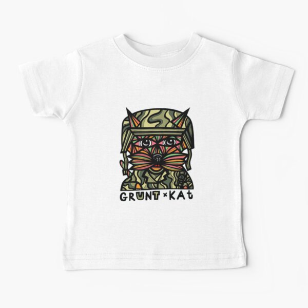 "Grunt Kat" Baby T-Shirt