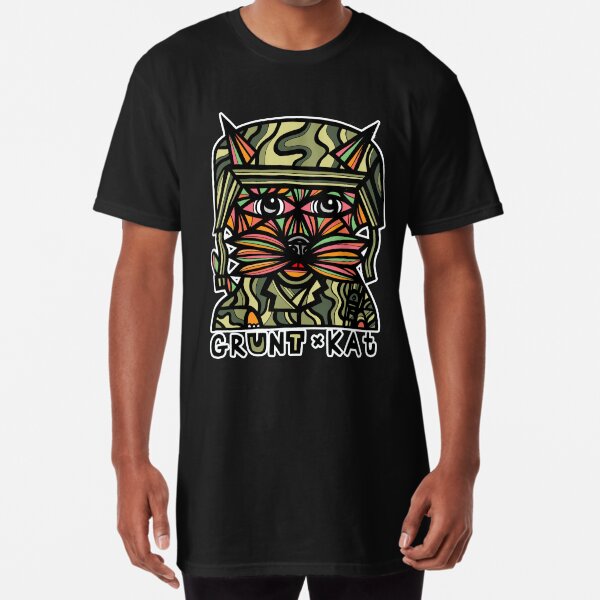 "Grunt Kat" Long T-Shirt