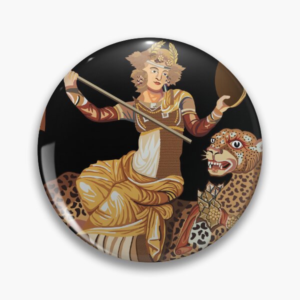 Item preview, Dionysos riding on a panther designed and sold by archaeologyart.
