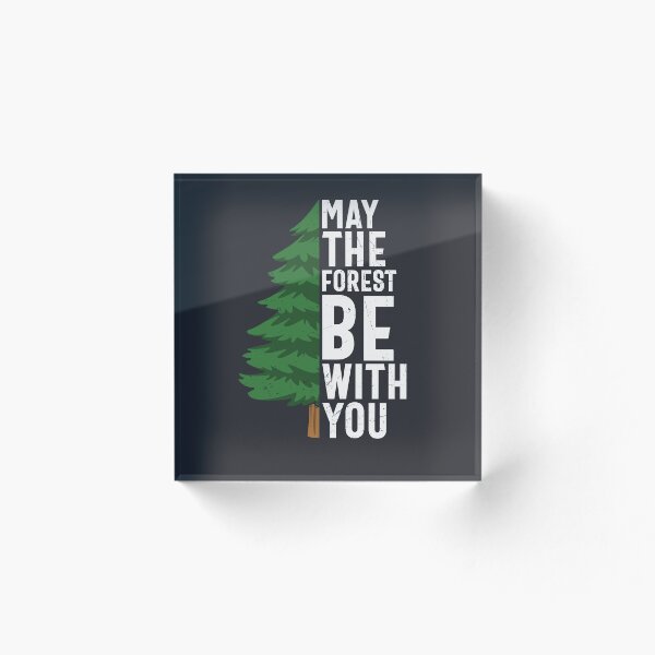 Artikelvorschau, Möge der Wald mit dir sein! entworfen und verkauft von Make-My-Fun.