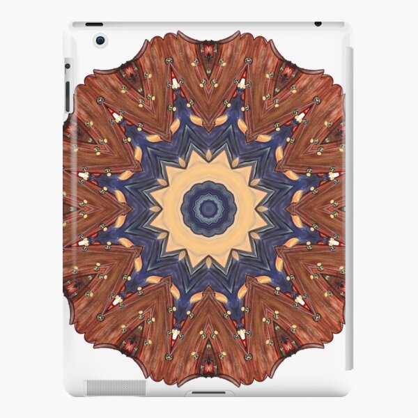 Brown Star Mandala iPad Snap Case