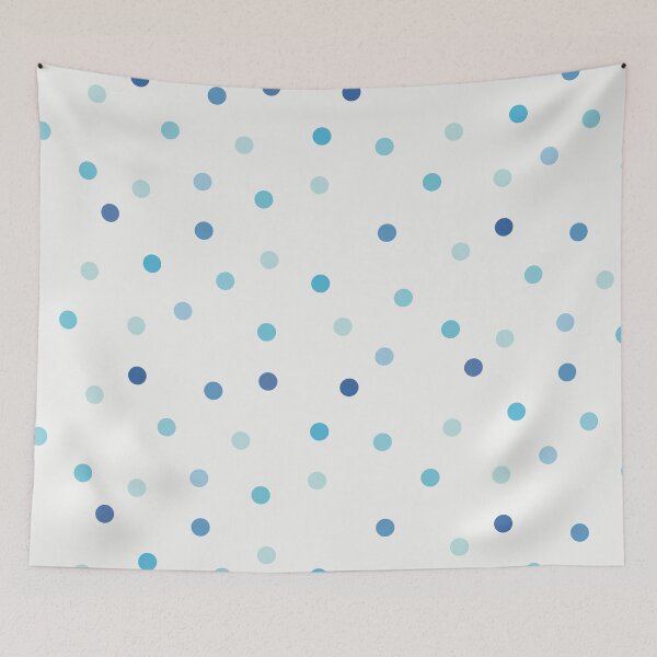Item preview, Blue tone polka dot designed and sold by IDDFAR.