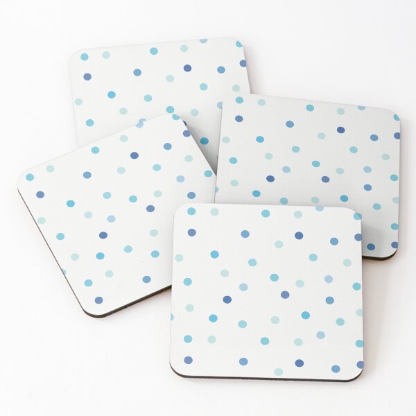 Item preview, Blue tone polka dot designed and sold by IDDFAR.