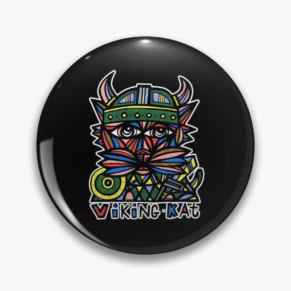 "Viking Kat" Pin