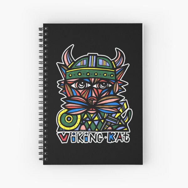 "Viking Kat" Spiral Notebook