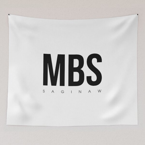Item preview, MBS - Saginaw Airport Code designed and sold by CartoCreative.