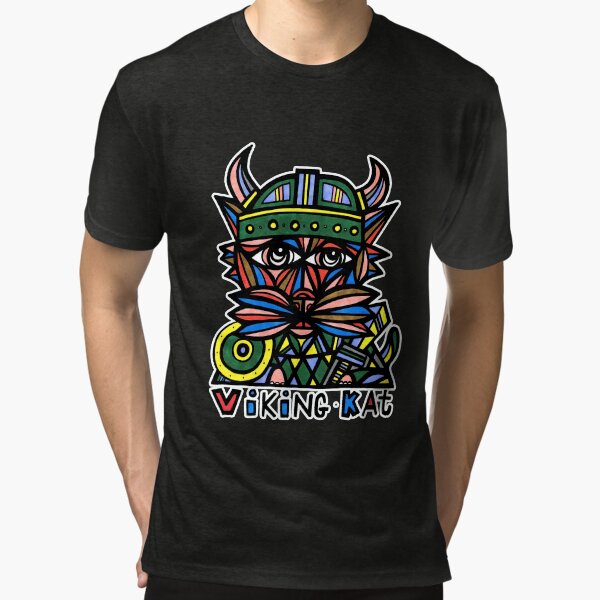 "Viking Kat" Tri-blend T-Shirt