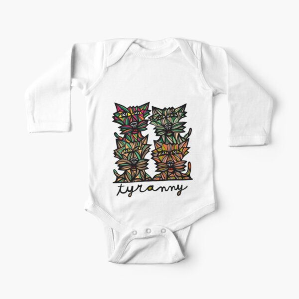 "Tyranny" Long Sleeve Baby One-Piece