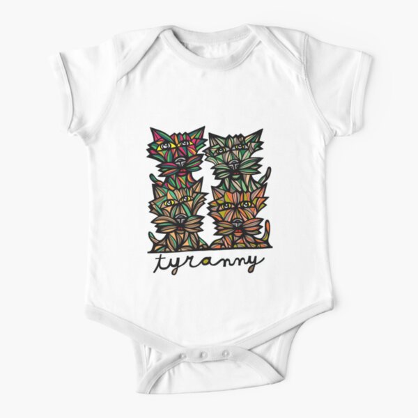 "Tyranny" Short Sleeve Baby One-Piece