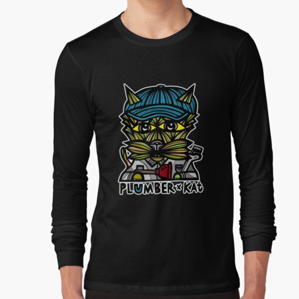 "Plumber" Kat Long Sleeve T-Shirt