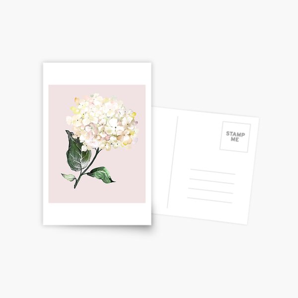 Item preview, Watercolor Hydrangea designed and sold by PrancingPug.