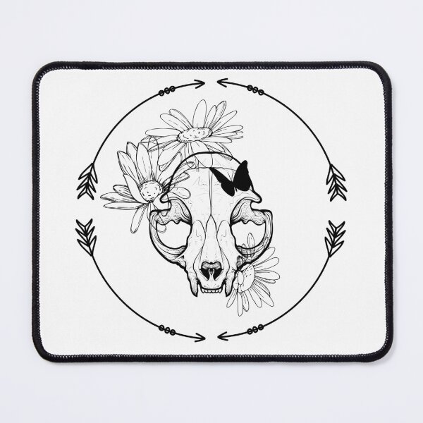 Item preview, Daisy Skull Print designed and sold by Lylabean22.