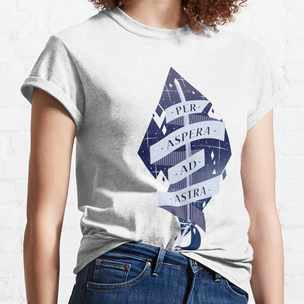 Per Aspera Ad Astra in Cosmos Classic T-Shirt