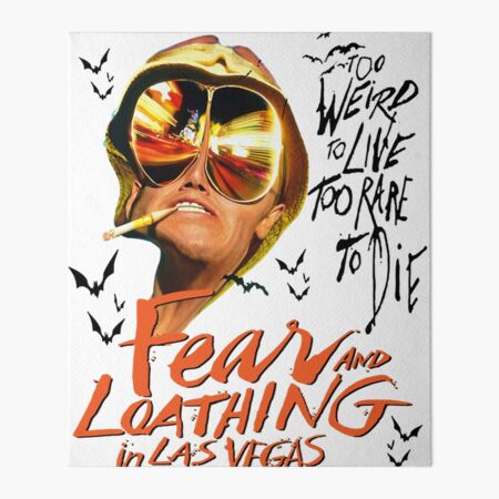 Fear and Loathing in Las Vegas Art Board Print for Sale by jsarnold513