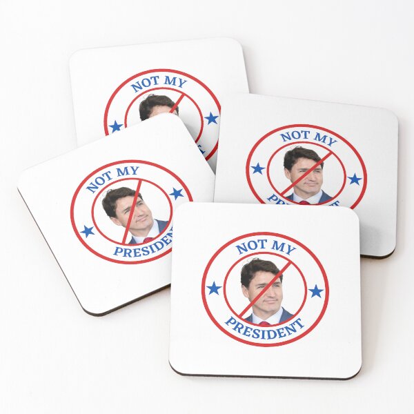 Item preview, Not My President - Justin Trudeau designed and sold by AntiPolitical.