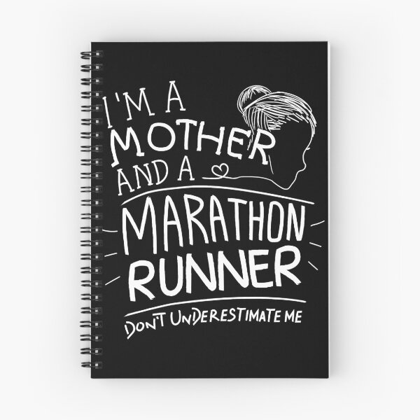 Item preview, Marathon Mom Runner Running Gift Funny Quotes Mother Premium Scoop T-Shirt designed and sold by jacksrome6.