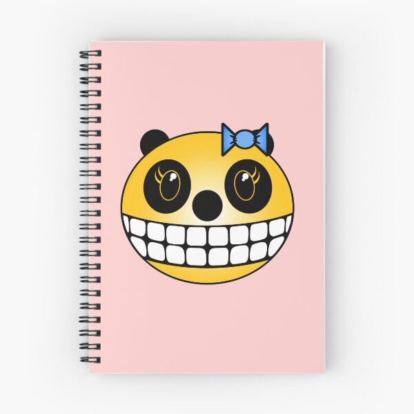 Item preview, Girl Panda - Yellow with Blue Ribbon designed and sold by RawSunArt.