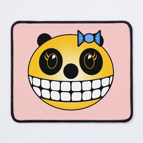 Item preview, Girl Panda - Yellow with Blue Ribbon designed and sold by RawSunArt.