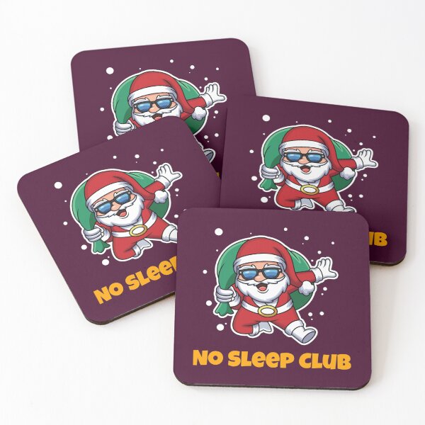 Item preview, Quote No Sleep Club Gift Men Women Santa Xmas Team Boys Girls   designed and sold by AhoofeCLS.