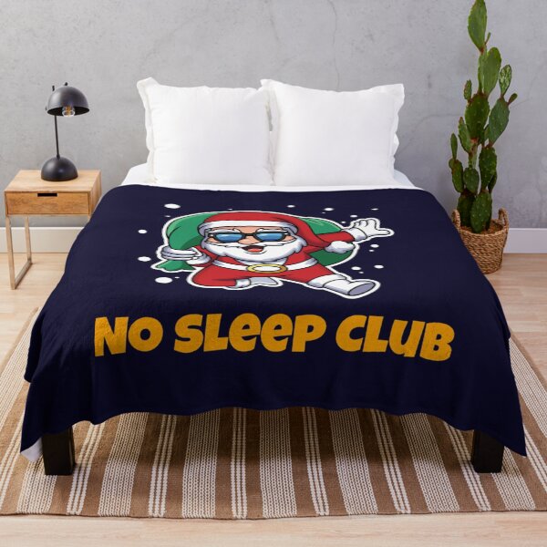 Item preview, Quote No Sleep Club Gift Men Women Santa Xmas Team Boys Girls   designed and sold by AhoofeCLS.