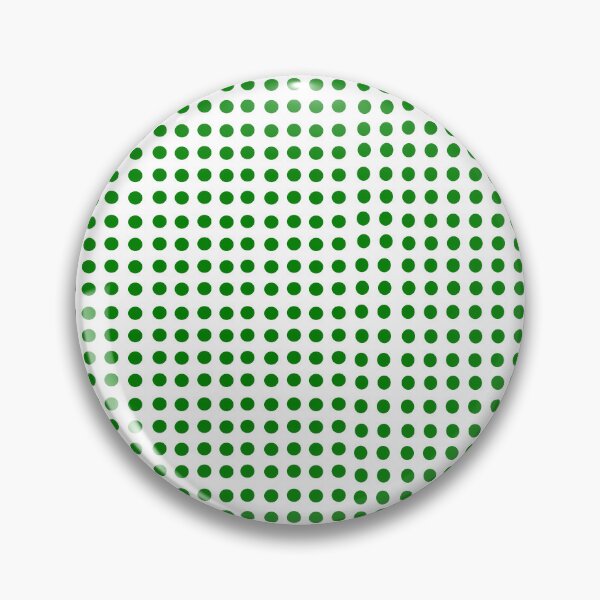 Item preview, Green polka dots on white: pop of color, wow factor, decor, accent piece, gift idea, stickers, phone covers, coffee cups, wall clock designed and sold by Becky Hunter.