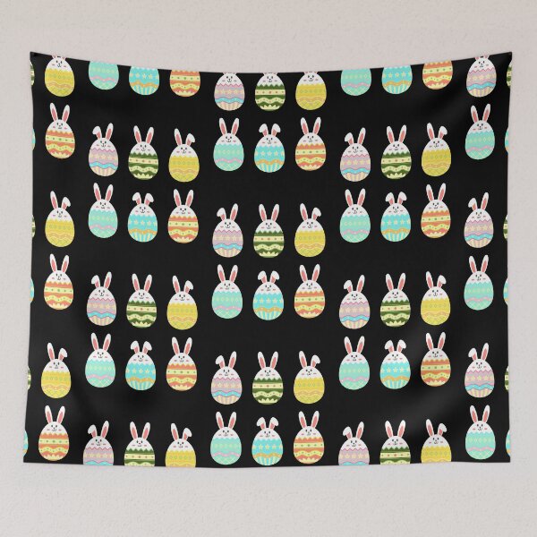 Item preview, Happy Easter Bunny Easter Egg Hunting Easter Day designed and sold by sundae-artisan.
