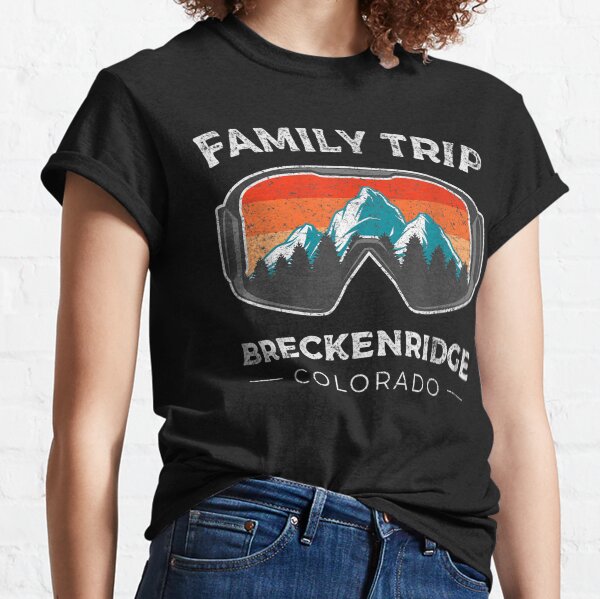 family ski trip shirts