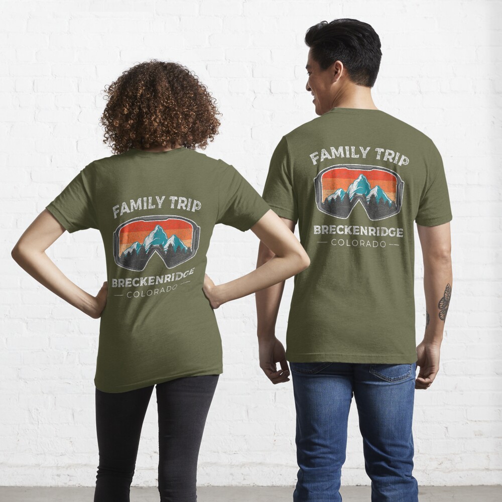 family ski trip shirts