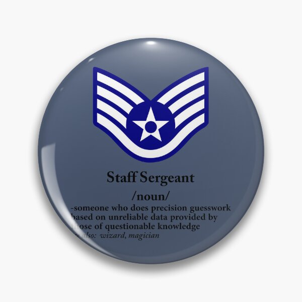 Item preview, US Air Force Staff Sergeant Gift designed and sold by Tribedragon.