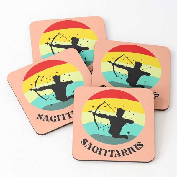 Aperçu de l'œuvre Sagittarius retro design - astrological signs créée et vendue par rmpk101.