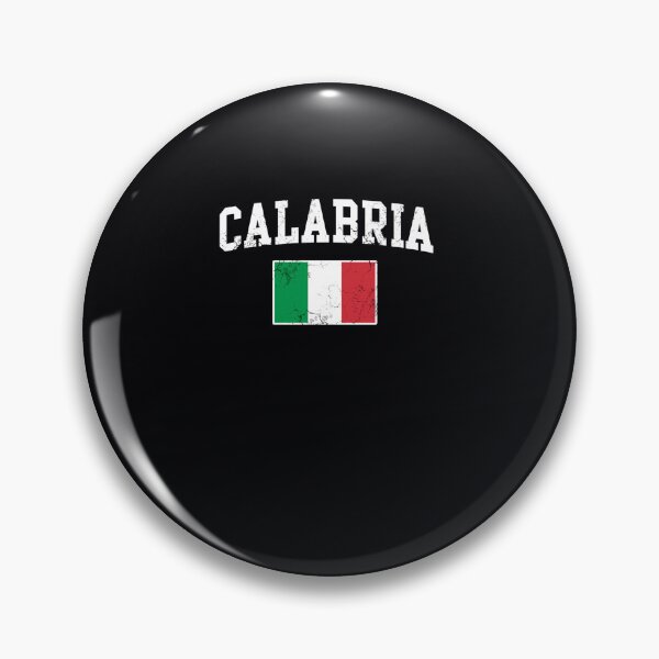 Item preview, Calabria Italy Flag Italia Italian Vintage Distressed designed and sold by DeannaMarks.