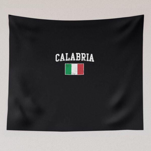 Item preview, Calabria Italy Flag Italia Italian Vintage Distressed designed and sold by DeannaMarks.