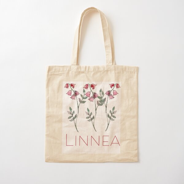 Flower Tote Bag - Wildflower, Floral, Canvas Tote Bag with Zipper