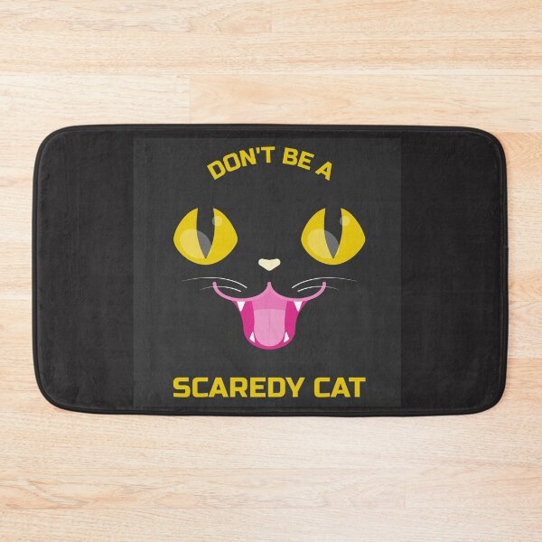 Item preview, Don't Be a Scaredy Cat for Halloween designed and sold by LGMmugsdesign.