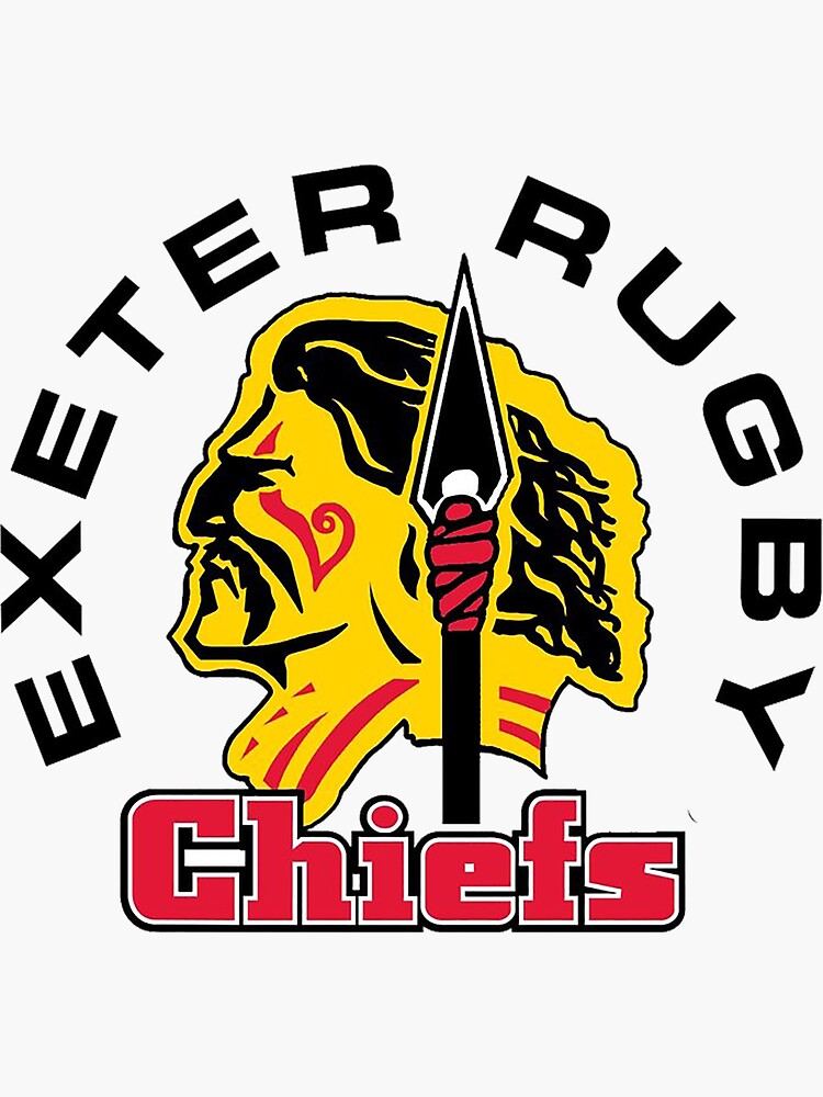 "Exeter Chiefs Logo Rugby Team Classic Sports Gift" Sticker by