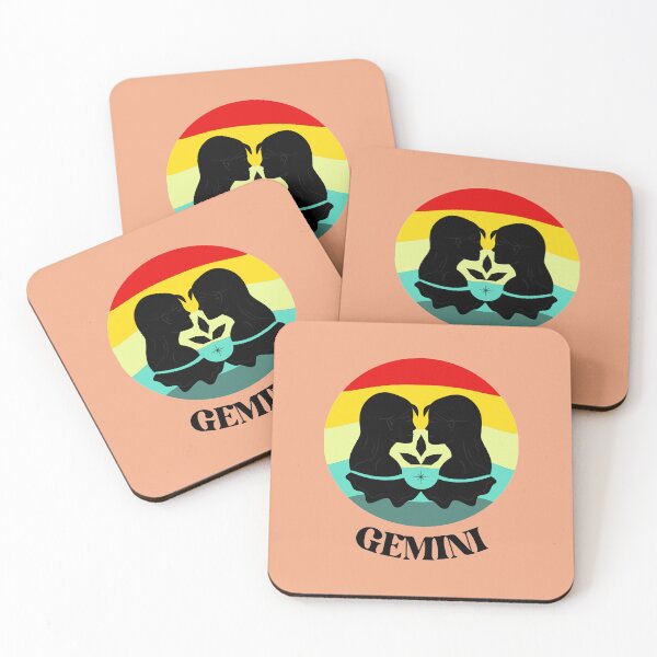 Item preview, Gemini retro design - astrological signs designed and sold by rmpk101.