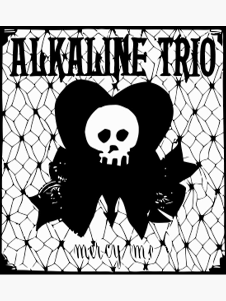 "alkaline trio music band logo" Poster for Sale by brekbenns Redbubble