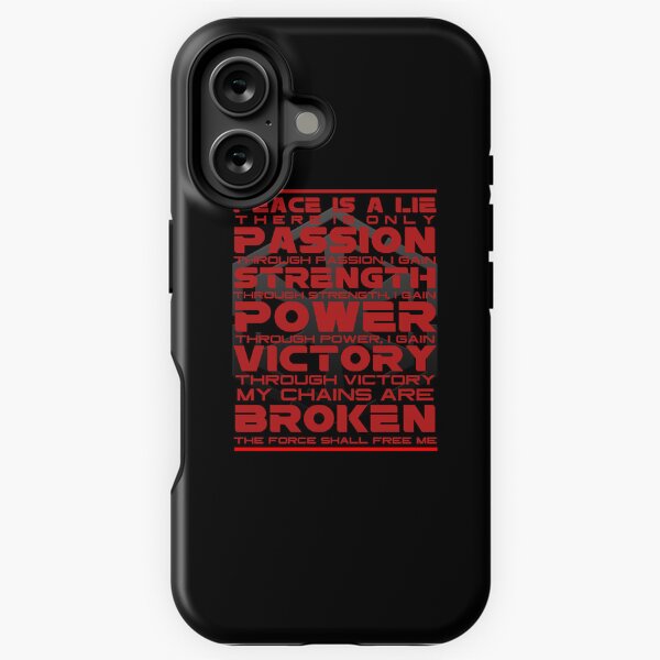 Vista previa del artículo con la obra «Código Sith», diseñado y vendido por geekomic.