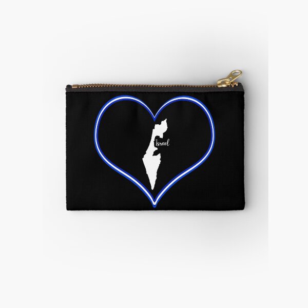 Item preview, Black heart map Israel designed and sold by Astralia.
