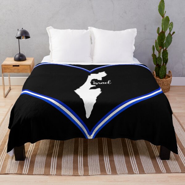 Item preview, Black heart map Israel designed and sold by Astralia.