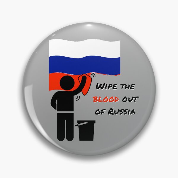 Item preview, Wipe the blood out of Russia designed and sold by ShaneinJapan.
