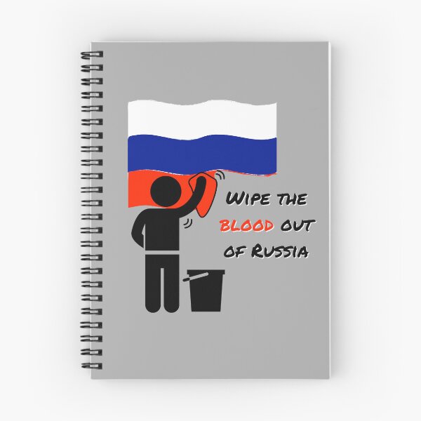 Item preview, Wipe the blood out of Russia designed and sold by ShaneinJapan.