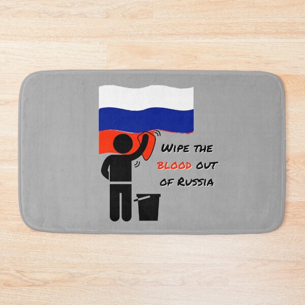 Item preview, Wipe the blood out of Russia designed and sold by ShaneinJapan.