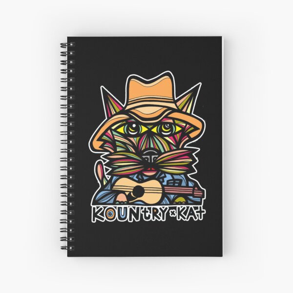 "Kountry Kat" Spiral Notebook